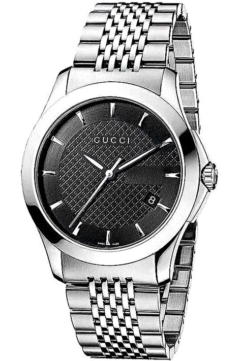 silver gucci watches|gucci watch pendant necklace.